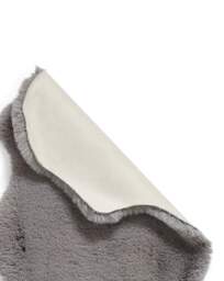 Supersoft Faux Fur Sheepskin Rug Grey - Think Rugs - Size: 60X180 - thumbnail 4