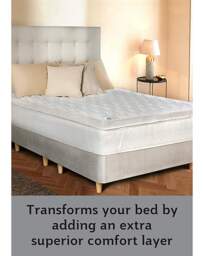 Sealy Deeply Full Mattress Topper White - Sealy - Size: KING - thumbnail 3