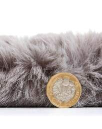 Think Rugs Teddy Plain Shaggy Rug Grey - Think Rugs - Size: 150X230 - thumbnail 5