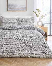 Nico Spot Duvet Cover Set Monochrome - JD Williams - Size: SINGLE - thumbnail 3