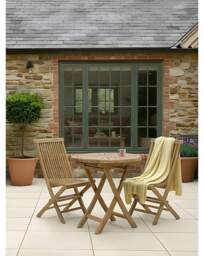 Charles Bentley Folding Chairs, Set of 2 Natural - Charles Bentley - thumbnail 2