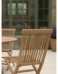 Charles Bentley Folding Chairs, Set of 2 Natural - Charles Bentley