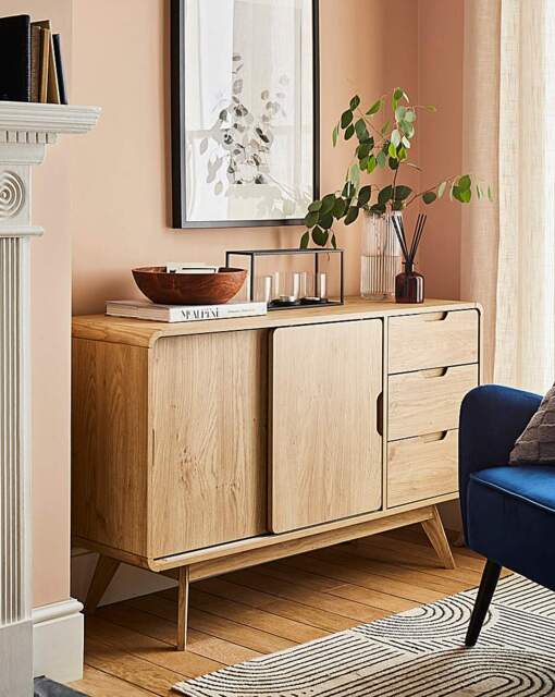 Oslo Sliding Door Sideboard OAK - Gray & Osbourn - image 1