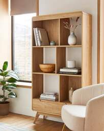 Gray & Osbourn Oslo Display Unit OAK Effect - Gray & Osbourn - thumbnail 2