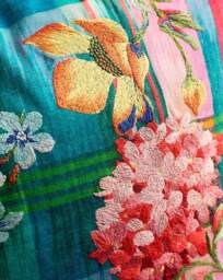 SR Wanderweave Ikat Check Cushion Bright - Sophie Robinson - Size: 43X43 - thumbnail 2