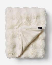Bubble Faux Fur Throw - Ivory Ivory - JD Williams - Size: 120X150 - thumbnail 2