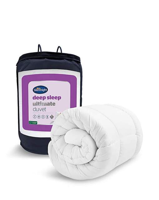 Silentnight Deep Sleep 10.5tog Duvet White - Silentnight - Size: SINGLE - image 1