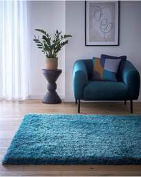 Chicago Shaggy Rug Teal - Origins - Size: 140X200 - thumbnail 1