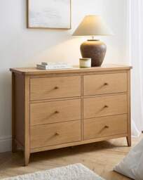 Caitlin Large Chest of Drawers Light OAK - JD Williams - thumbnail 1