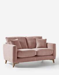 Beckett Chenille 2 Seater Sofa Blush - JD Williams - thumbnail 2