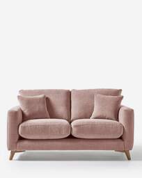 Beckett Chenille 2 Seater Sofa Blush - JD Williams - thumbnail 3