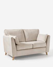 McKenzie Chenille 2 Seater Sofa Stone - JD Williams - thumbnail 4
