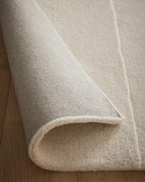 Sculptured Wool Rock Rug Cream - Origins - Size: 120X170 - thumbnail 3