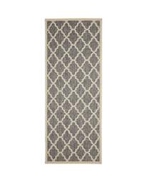 Trellis Gel Flatweave Runner Steel Grey - Homemaker - Size: 60X230 - thumbnail 2