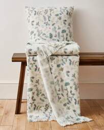 Merry Berries Faux Mohair Throw Multi - JD Williams - thumbnail 2