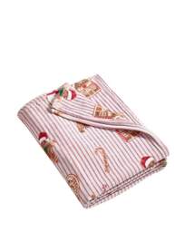 CL Christmas Gingerbread Striped Throw Multi - Catherine Lansfield - Size: 130X170 - thumbnail 2