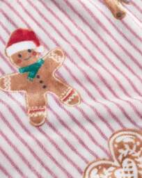 CL Christmas Gingerbread Striped Throw Multi - Catherine Lansfield - Size: 130X170 - thumbnail 4