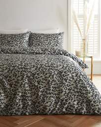 Joanna Hope Animal Satin Duvet Set Natural - Joanna Hope - Size: SINGLE - thumbnail 1