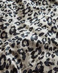 Joanna Hope Animal Satin Duvet Set Natural - Joanna Hope - Size: SINGLE - thumbnail 2