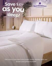 Slumberdown Like Down 10.5 Tog Duvet White - Slumberdown - Size: SINGLE - thumbnail 2