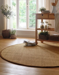 Sisal Circle Rug Brown - Origins - Size: 200DIA
