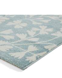 Catherine Lansfield Grace Floral Rug Blue - Catherine Lansfield - Size: 80X150 - thumbnail 4