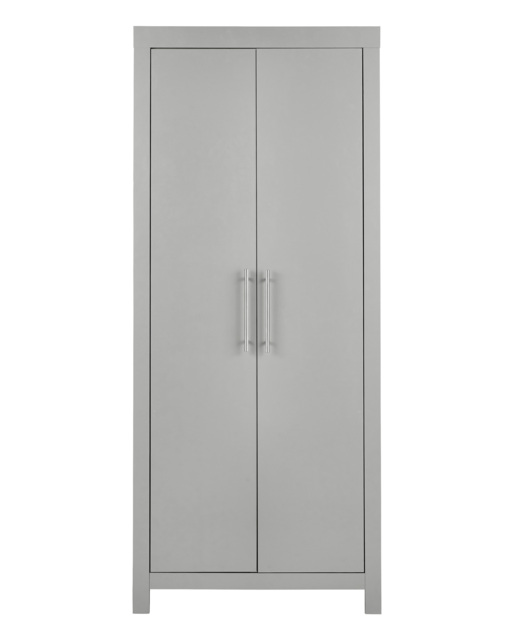 Dakota 2 Door Wardrobe Cool Grey - JD Williams - image 1