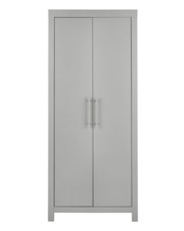Dakota 2 Door Wardrobe Cool Grey - JD Williams