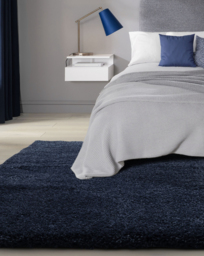 Supersoft Luxury Shaggy Rug Blue - Homemaker - Size: 120X170 - thumbnail 1