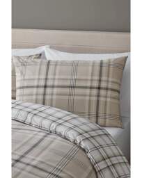 Catherine Lansfield Kelso Duvet Set Natural - JD Williams - Size: SINGLE - thumbnail 2
