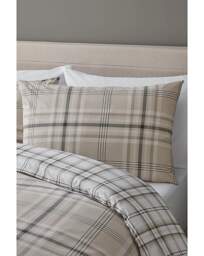 Catherine Lansfield Kelso Duvet Set Natural - JD Williams - Size: SINGLE - thumbnail 5