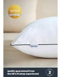 Silentnight Hotel Soft as Down Pillow White - Silentnight - Size: EACH - thumbnail 4