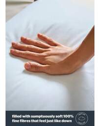 Silentnight Hotel Soft as Down Pillow White - Silentnight - Size: EACH - thumbnail 2