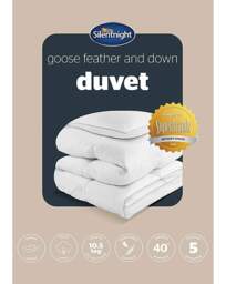 Silentnight Goose Feather 10.5tog Duvet White - Silentnight - Size: SINGLE - thumbnail 5