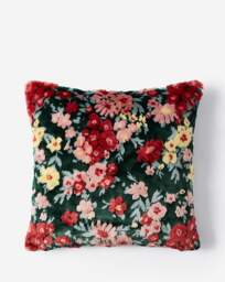 Ditsy Floral Faux Fur Cushion Multi - JD Williams - Size: 45X45CM - thumbnail 4