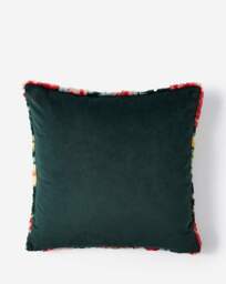 Ditsy Floral Faux Fur Cushion Multi - JD Williams - Size: 45X45CM - thumbnail 3