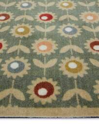 My Mat Nylon Indoor Floral Sage Runner Multi - Origins - Size: 50X150 - thumbnail 2