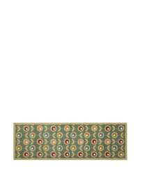My Mat Nylon Indoor Floral Sage Runner Multi - Origins - Size: 50X150 - thumbnail 4