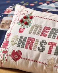 CL Merry Christmas Cushion Multi - Catherine Lansfield - Size: 30X50 - thumbnail 3