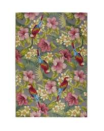 Tropicana Parrots Indoor/Outdoor Rug Multi - Homemaker - Size: 200X285 - thumbnail 2