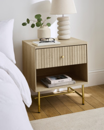 Tate Side Table OAK Effect - JD Williams