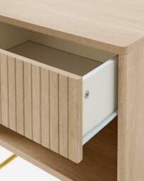 Tate Side Table OAK Effect - JD Williams - thumbnail 3