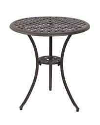 Cast Aluminium 3 Piece Bistro Set - Charles Bentley - thumbnail 2