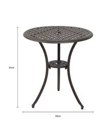 Cast Aluminium 3 Piece Bistro Set - Charles Bentley - thumbnail 5