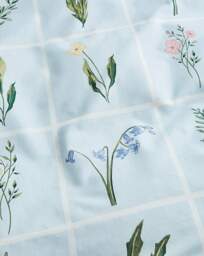 Esther Botanical Duvet Set Blue - JD Williams - Size: SINGLE - thumbnail 3