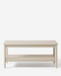 Darcy Bobbin Trim Coffee Table Natural - Julipa - thumbnail 2