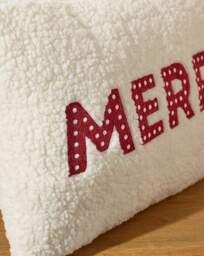 CL Merry Christmas Boucle Cushion Multi - Catherine Lansfield - Size: 30X50 - thumbnail 2