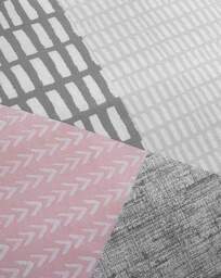 Catherine Lansfield Larsson Pink - Catherine Lansfield - Size: DOUBLE - thumbnail 2