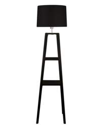 Lincoln Shelf Floor Lamp Black - Gray & Osbourn - thumbnail 2