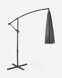 Shanghai Cantilever Parasol - 3m Grey - thumbnail 4
